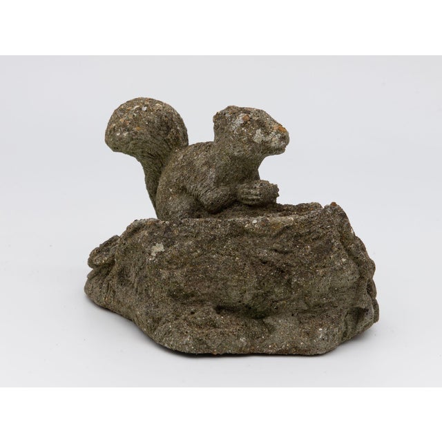 Reconstituted Stone Squirrel Garden Ornament, 20th Century For Sale In New York - Image 6 of 7