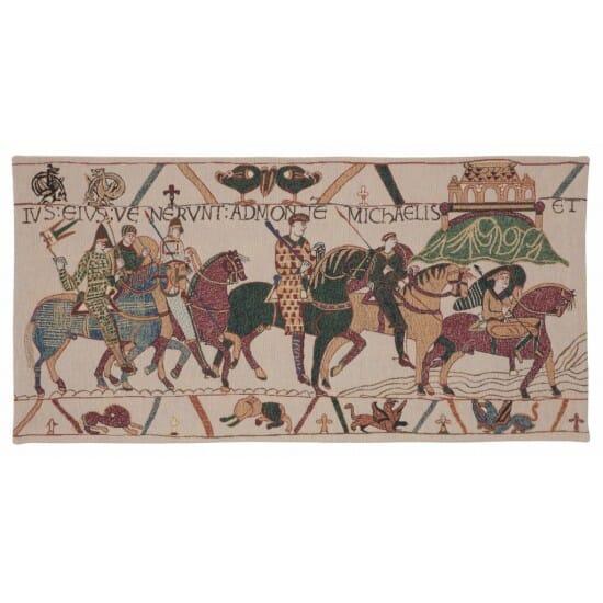 The Bayeux Tapestry is a unique historical record, relating the events leading up to the Norman invasion of England, and...