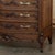 19th Century French Walnut Commode With Rouge Marble Top For Sale - Image 10 of 17