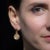 Mid-Century Modern Pair of 18k Gold Floral Drop Earrings For Sale - Image 3 of 4