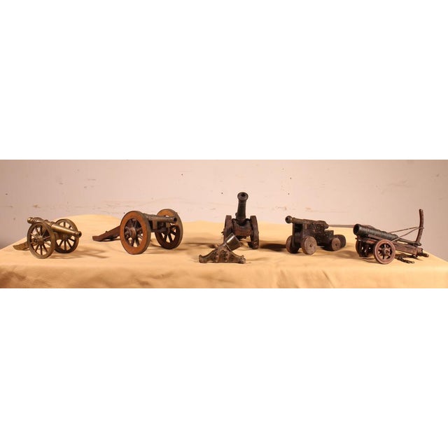 Miniature Cannons, 19th Century, Set of 6 For Sale - Image 14 of 14