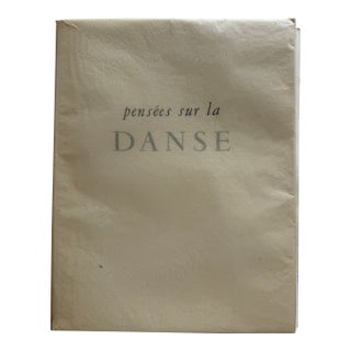 1946 Pensées Sur La Danse (Thoughts on Dance) - Serge Lifar Book For Sale
