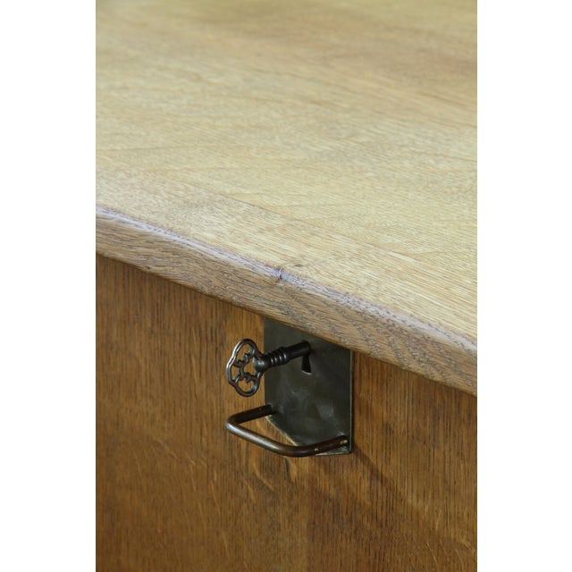 Danish Brutalist Oak Chest by Henning Kjærnulf, 1960s For Sale - Image 16 of 18