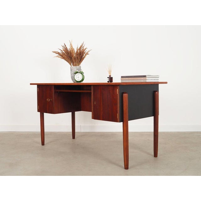 Danish Teak Desk, 1960s For Sale - Image 4 of 18