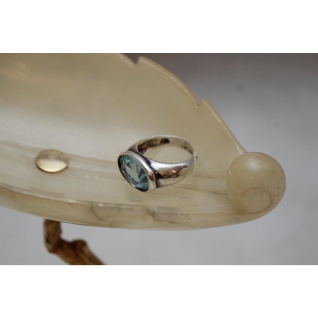 Footed Vase Gold Dolphin Decor, 1950s For Sale - Image 11 of 18
