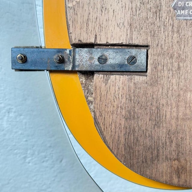 Asymmetrical Fumè Mirror attributed to Max Ingrand for Fontana Arte, Italy, 1958 For Sale - Image 14 of 15