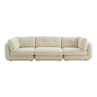 Pompidou 120" Modular Three-Piece Sectional For Sale