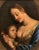 Flemish school of the 17th century "virgin of the milk" oil on canvas 45x36.5cm. Gilt wood frame good conditions. This...