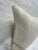 Contemporary Turkish Hemp Pillow Cushion Natural Beige Pillow Cushion Cover 16" x 24" For Sale - Image 3 of 4