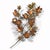 With a delightful autumnal touch, this dynamic composition of textured leaves in mixed metals by C. Jeré activates any...