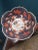 Blue, Red and Gold Porcelain Bowl Hand Painted by Yuet Tung China Works Hong Kong For Sale In Indianapolis - Image 6 of 9