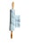 French White Carrerra Marble Rolling Pin With Stand White Gray For Sale - Image 3 of 9