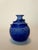 Scavo Vase in Blue Murano Glass, 1970s, in Good conditions. Designed 1970 to 1979