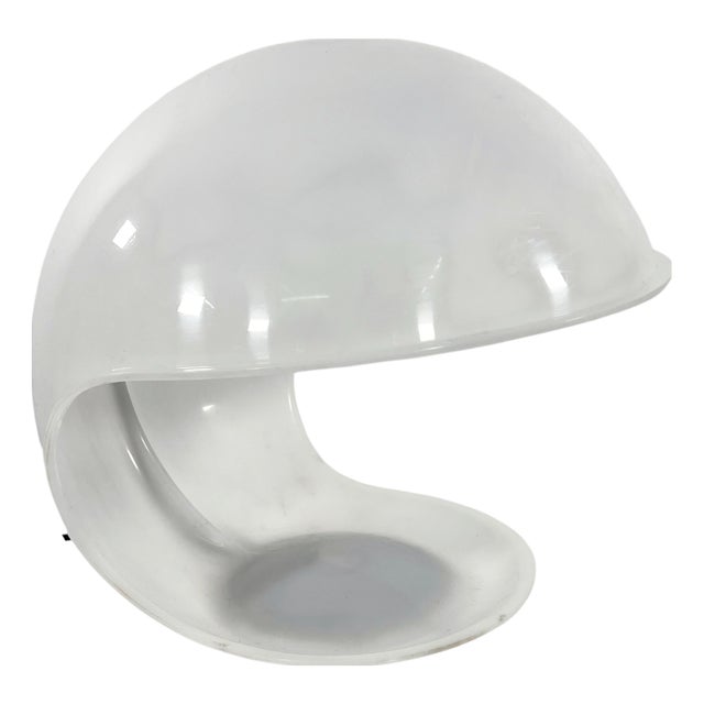 Model 643 Foglia Table Lamp by Elio Martinelli for Martinelli Luce, 1970s For Sale