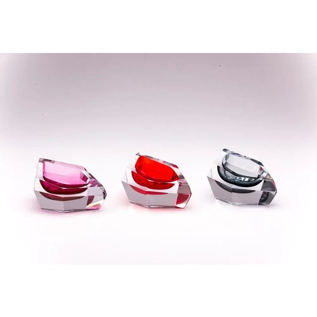 Glass Kastle Brown Mini Bowl by Purho For Sale - Image 7 of 9