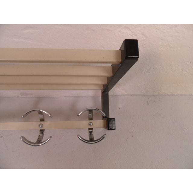Vintage Wall Coat Rack, 1960s For Sale - Image 4 of 10