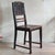 This beautifully patinated Art Nouveau chair still has the original leather upholstery on backrest and seat, attached with...