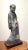 On offer is a pottery figurine of lady in waiting, found in the tombs as funeral objects in Han dynasty of China....