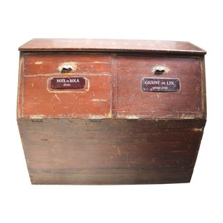 19th-C. French Grain Bin For Sale