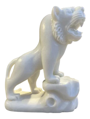 Hand Carved Soapstone Tiger Sculpture Vietnam