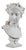 Eugene-Antoine Aizelin, Antique Bust of a Grecian Lady, 19th Century, Carrara Marble For Sale