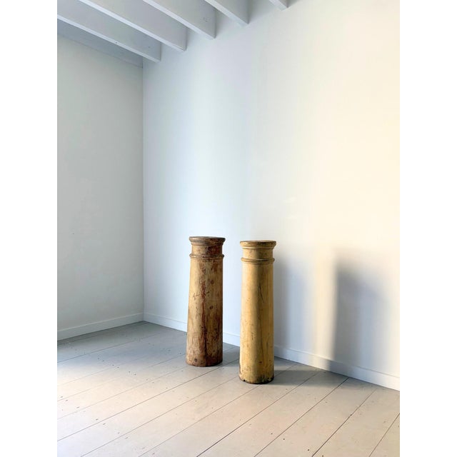 Gustavian (Swedish) Antique Gustavian Column Plinth, 1890s For Sale - Image 3 of 10