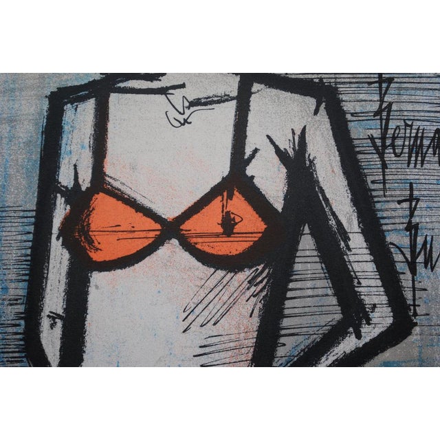 Bernard Buffet, The Bikini, 1967, Lithograph For Sale - Image 4 of 8