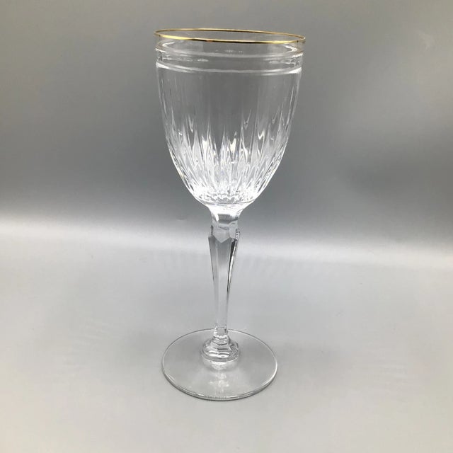 Waterford Marquee “Hanover” Cut Crystal Water Goblet - 1 For Sale - Image 13 of 13