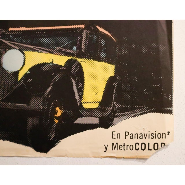 Paper 1975 Original Spanish Movie Poster, Yellow Rolls Royce For Sale - Image 7 of 8