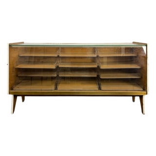 Glazed Countertop Cabinet from Siegel Paris For Sale