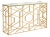 Trellis Console, Gold Leaf For Sale