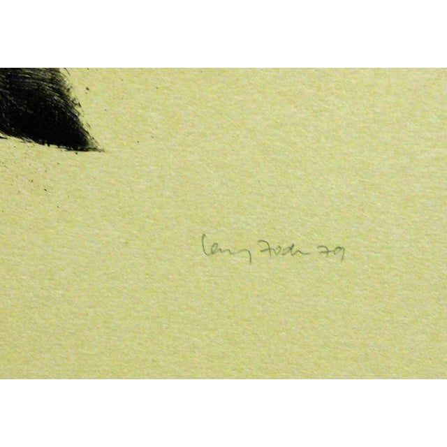 Impressionist Larry Fodor "Feather Flight" Original Color Lithograph Hand Signed For Sale - Image 3 of 4
