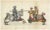 Heraldic Knights Charging in Contest, 1842, Paper For Sale