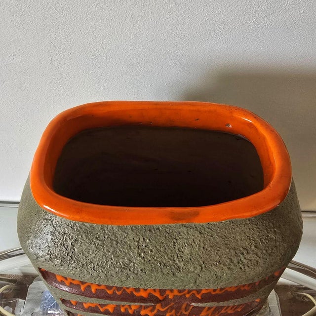 1960s Mid Century Modern Ceramic Vase, Es Keramic For Sale - Image 11 of 12