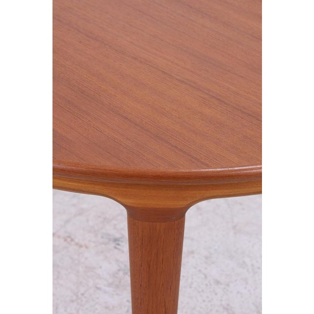 Vintage Danish Extendable Dining Table in Teak by Johannes Andersen, 1960s For Sale - Image 10 of 16