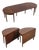 Vintage Mahogany Inlaid Gate Leg Dining Table For Sale