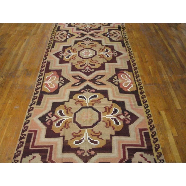 Early 20th Century Besserabian Flat-weave Carpet ( 5'2" x 13'7" - 158 x 415 )