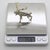 Vintage Italian Silver Elk Figurine, 1950s For Sale - Image 9 of 11