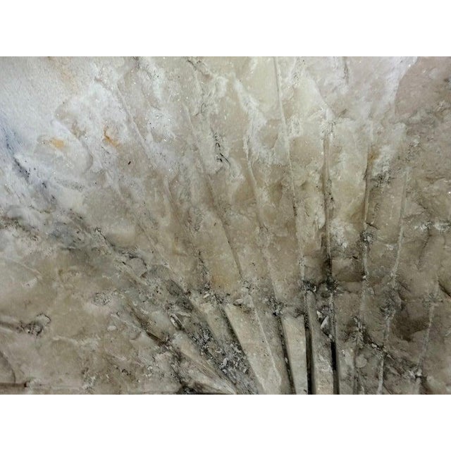 Pair of 19th Century Hand-Carved Carrara Marble Urn Planters, Italy For Sale In Los Angeles - Image 6 of 13