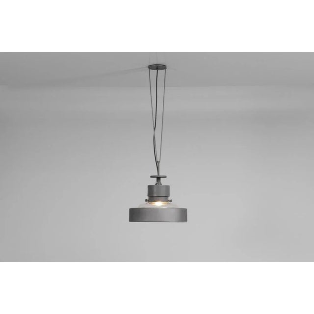 Metal Torre Velasca Pendant Lamps by Studio BBPR, Milan, Italy, 1956 For Sale - Image 7 of 18