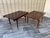 George Nelson A Pair of Newly Restored Mid Century Modern George Nelson Style Wood Slat Benches / Side Tables. For Sale - Image 4 of 18