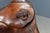 Metal Saddle Style Leather and Metal Bar Stools, Late 20th Century, Set of 2 For Sale - Image 7 of 11