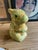 1970s 1970s Decoupage Ceramic Floral Bunny Sculpture For Sale - Image 5 of 8