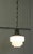 Odeon Industrial Style Opalescent Hanging Light Shade A Stylish Art Deco Light Shade, the light has a round odeon style...