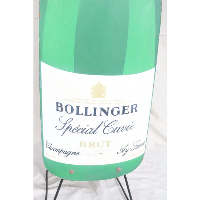 Green Bollinger Champagne Wine Rack For Sale - Image 8 of 9