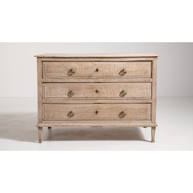 French French Oak Chest of Drawers, Antique, France, Early 19th Century For Sale - Image 3 of 14