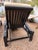 Wood Pair of Ebonized Teak Adjustable Chaises Lounge, Probably Giati Designs For Sale - Image 7 of 7