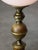 Metal Vintage Italian Brass and Opaline Table Lamp, 1970s For Sale - Image 7 of 11
