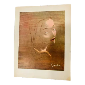 1946 French Advertisement for Guerlain Perfume