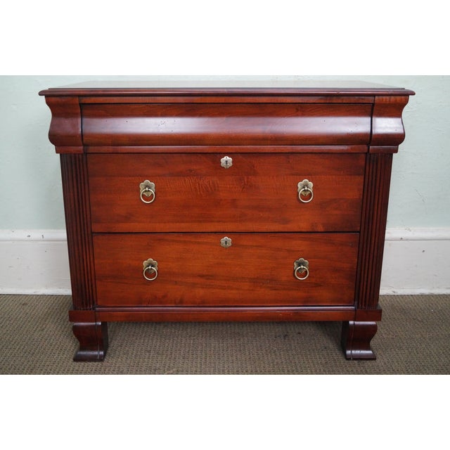 Ethan Allen British Classics "Daryn" Chests Nightstands A Pair Chairish